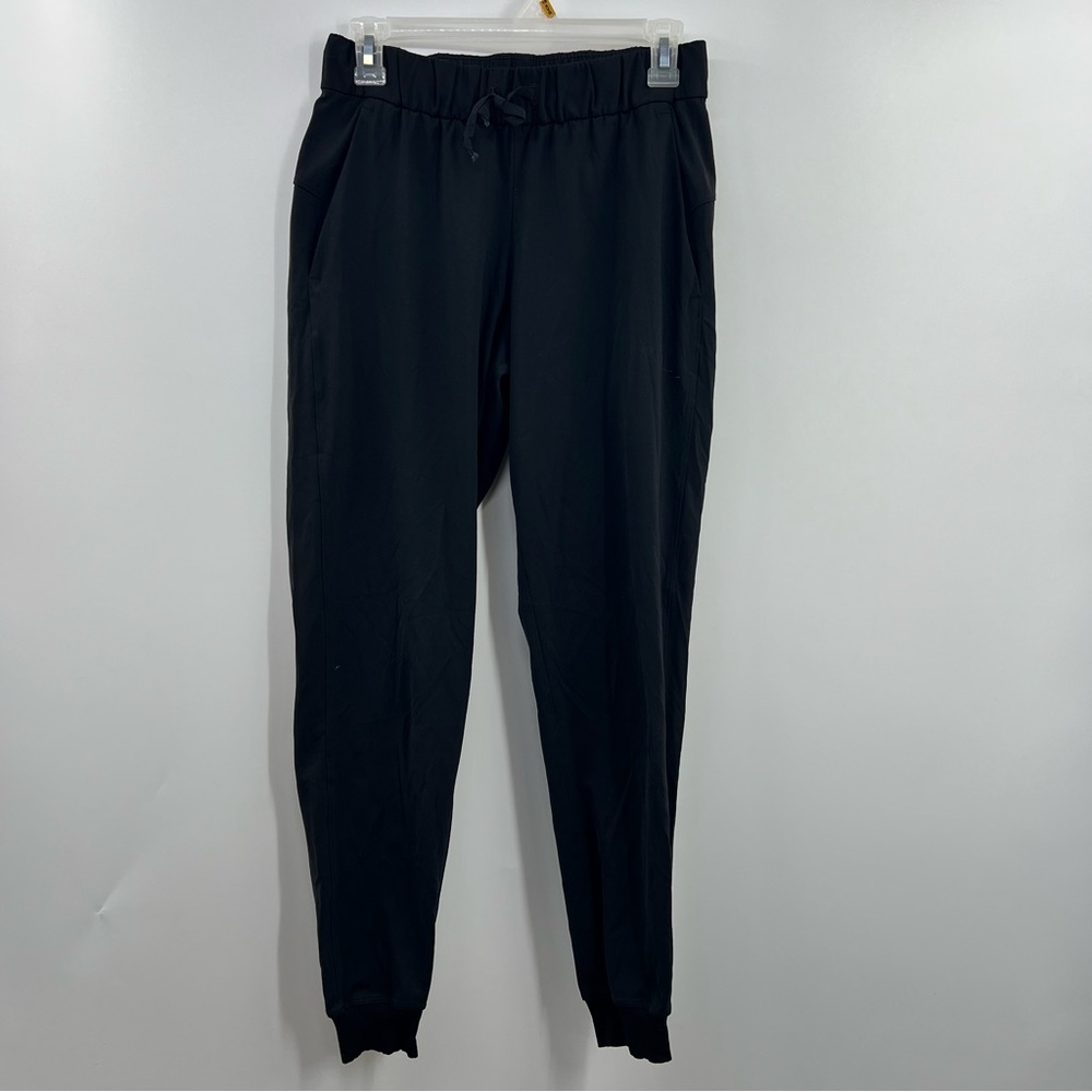 Lululemon On The Fly Jogger Black Luxtreme Pants Women’s Size 4 Travel